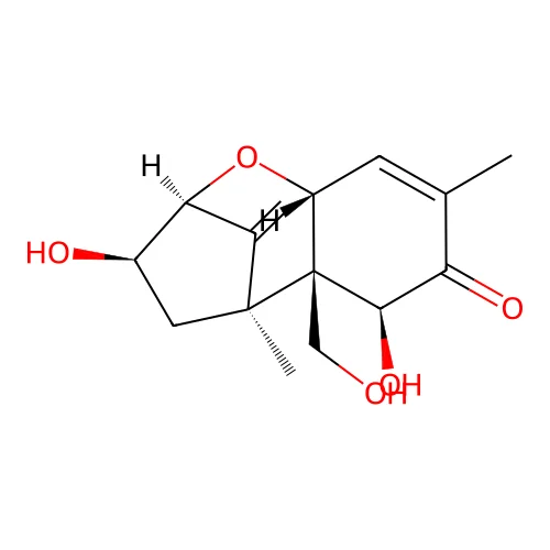 Deepoxydeoxynivalenol structure