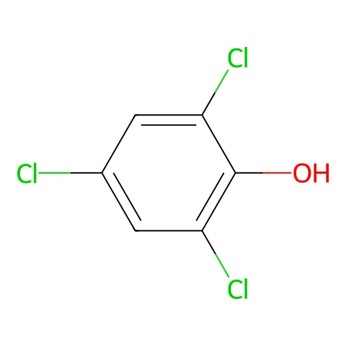 2,4,6-Trichlorophenol structure