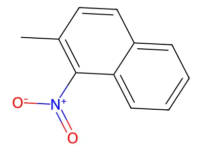 2-Methyl-1-nitronaphthalene structure