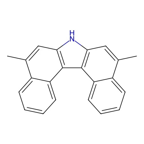 5,9-Dimethyl-7H-dibenzo(c,g)carbazole structure