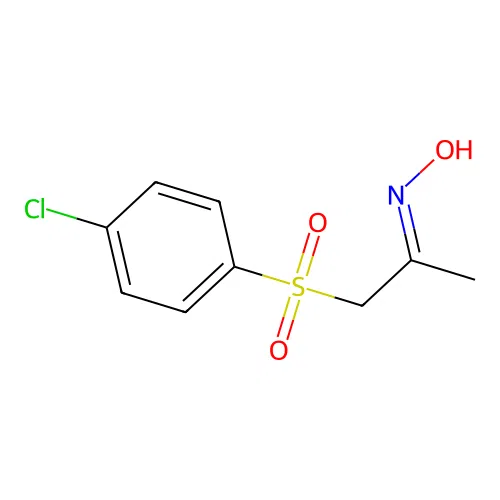 1-((4-Chlorophenyl)sulfonyl)-2-(hydroxyimino)propane structure