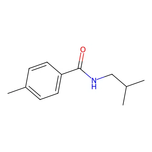 4-methyl-N-(2-methylpropyl)benzamide structure