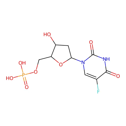 FLUORODEOXYURIDYLATE structure