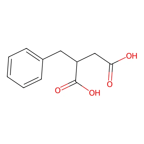 Benzylsuccinic acid structure