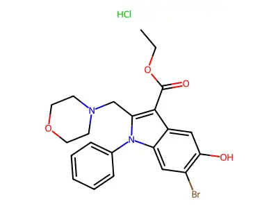 C22H23BrN2O4.ClH structure