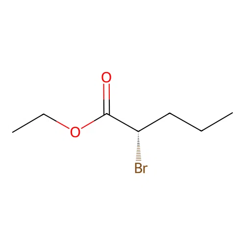 ethyl (2S)-2-bromopentanoate structure