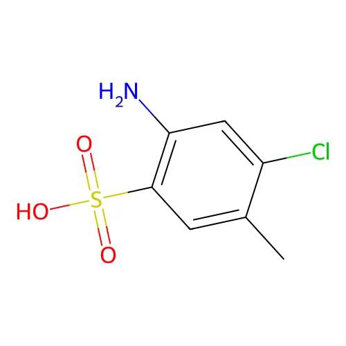 2-Chloro-p-toluidine-5-sulfonic acid structure