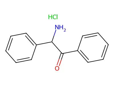 Desylamine hydrochloride structure