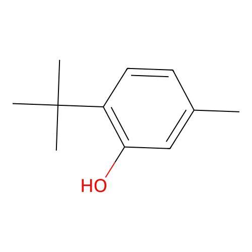 6-tert-Butyl-m-cresol structure