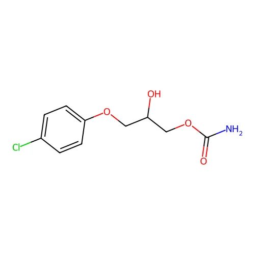 Chlorphenesin Carbamate structure