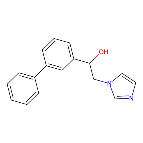 1-(Biphenyl-3-yl)-2-(1h-imidazol-1-yl)ethanol structure