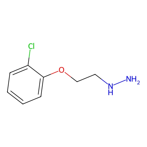 [2-(2-Chlorophenoxy)ethyl]hydrazine structure