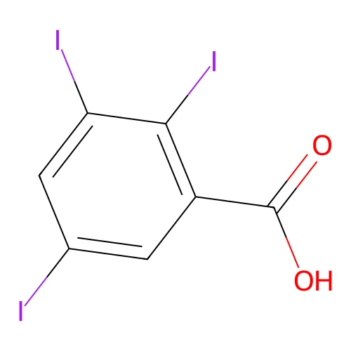 2,3,5-Triiodobenzoic acid structure