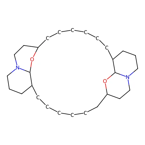9,30-Dioxa-11,25-diazapentacyclo[20.6.2.28,11.010,15.025,29]dotriacontane structure