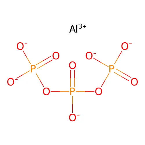 Aluminum [oxido(phosphonatooxy)phosphoryl] phosphate structure