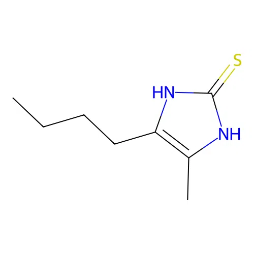 4-butyl-5-methyl-1,3-dihydro-2H-imidazole-2-thione structure