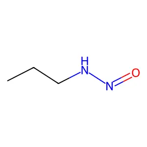 N-Nitroso-1-propanamine structure
