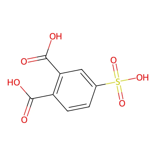 4-Sulfophthalic acid structure