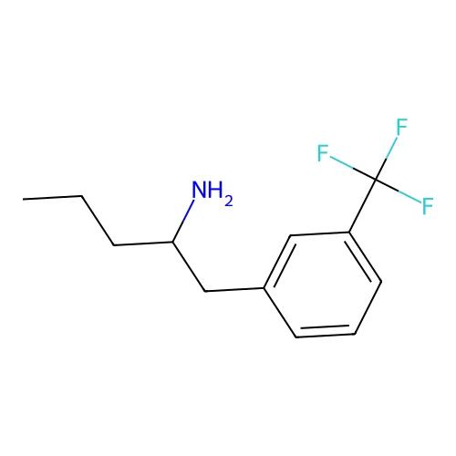 alpha-Propylnorfenfluramine structure