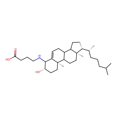 Cholesteryl gamma-aminobutyrate structure