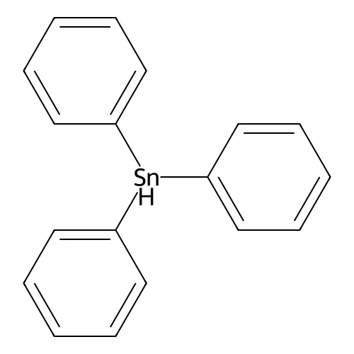 Triphenylstannane structure