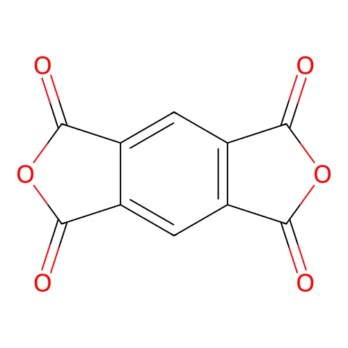 Pyromellitic dianhydride structure