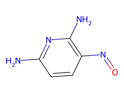 2,6-Diamino-3-nitrosopyridine structure