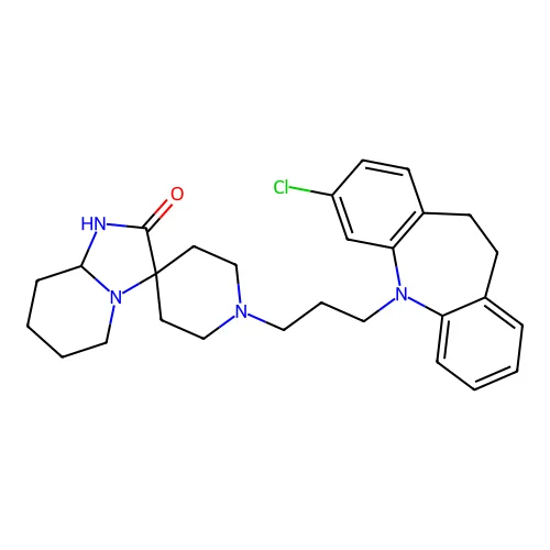 Mosapramine structure