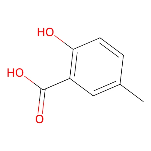 5-Methylsalicylic acid structure