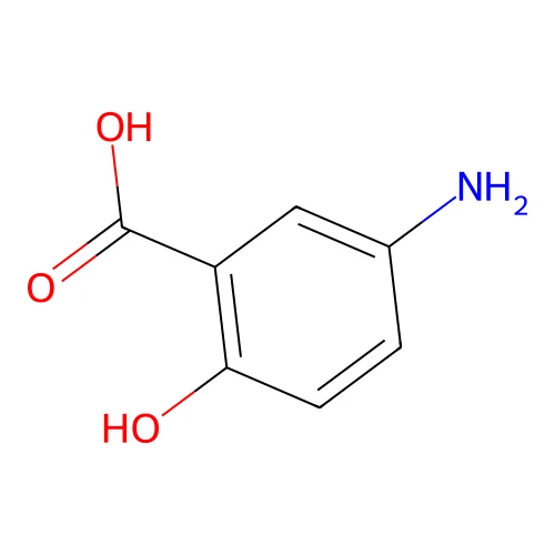 5-Aminosalicylic Acid structure