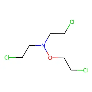 Diethylamine, N-(2-chloroethoxy)-2,2'-dichloro- structure