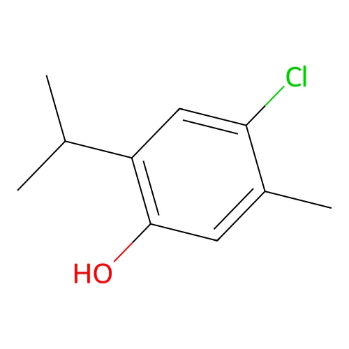 Chlorothymol structure