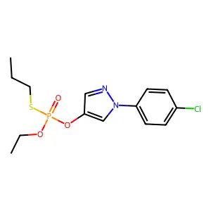 Pyraclofos structure