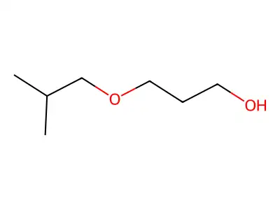 Propylene glycol isobutyl ether structure