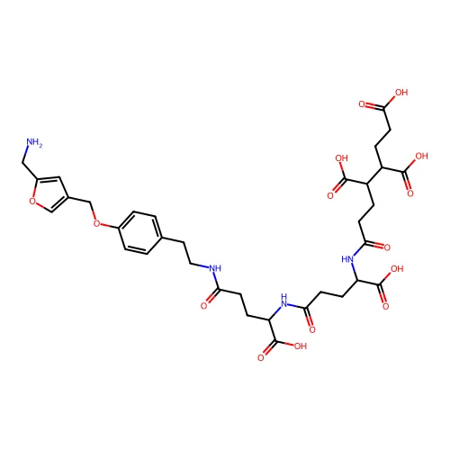 Methanofuran structure