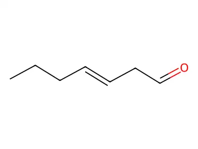Hept-3-enal structure