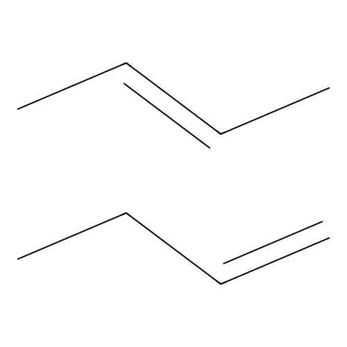 But-1-ene;but-2-ene structure