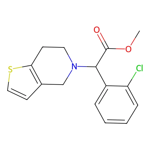 (RS)-Clopidogrel structure