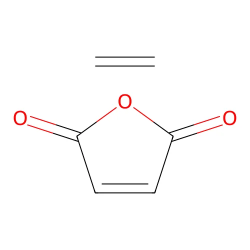 Furan-2,5-dione--ethene (1/1) structure