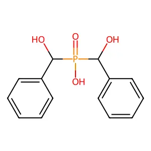Phosphinic acid, bis(hydroxyphenylmethyl)- structure