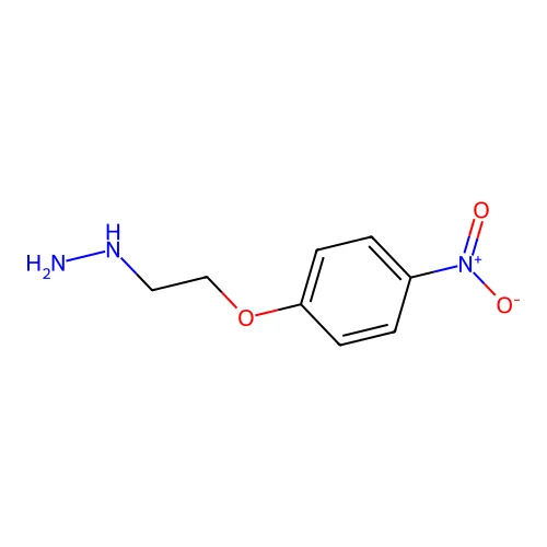 2-(4-Nitrophenoxy)ethylhydrazine structure