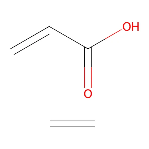 (Polyethylene-acrylic acid) copolymer structure