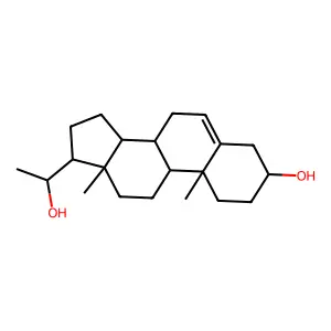 Pregnenediol structure