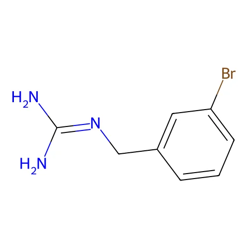 (76Br)-3-Bromobenzylguanidine structure