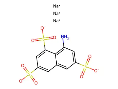 1,3,6-Naphthalenetrisulfonic acid, 8-amino-, sodium salt (1:?) structure