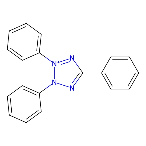 2,3,5-Triphenyltetrazolium structure