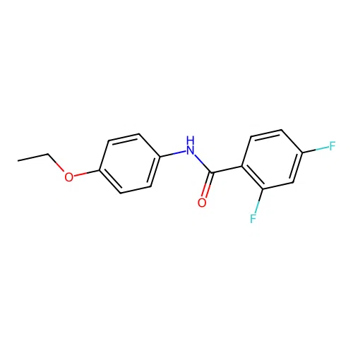 N-(4-ethoxyphenyl)-2,4-difluorobenzamide structure