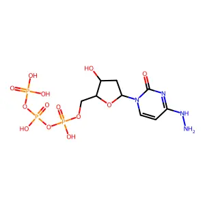N(4)-Amino-2'-deoxycytidine triphosphate structure