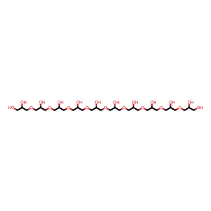 Decaglycerol structure