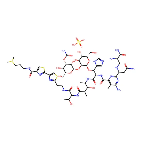 Bleomycin sulfate (USAN:USP:JAN) structure